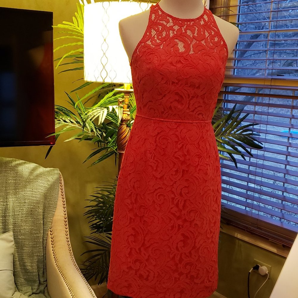 J Crew Collection Lace Sheath Dress
